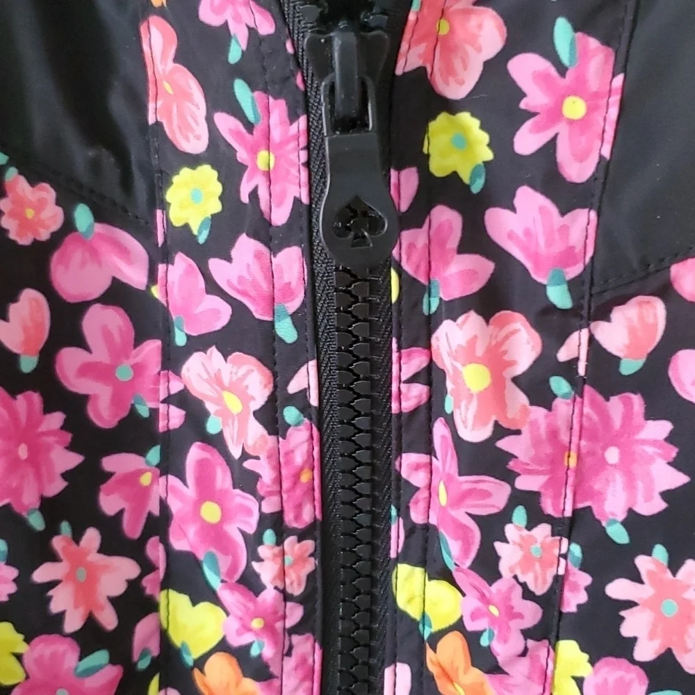 Kate Spade Marker Floral hooded anorak Jacket